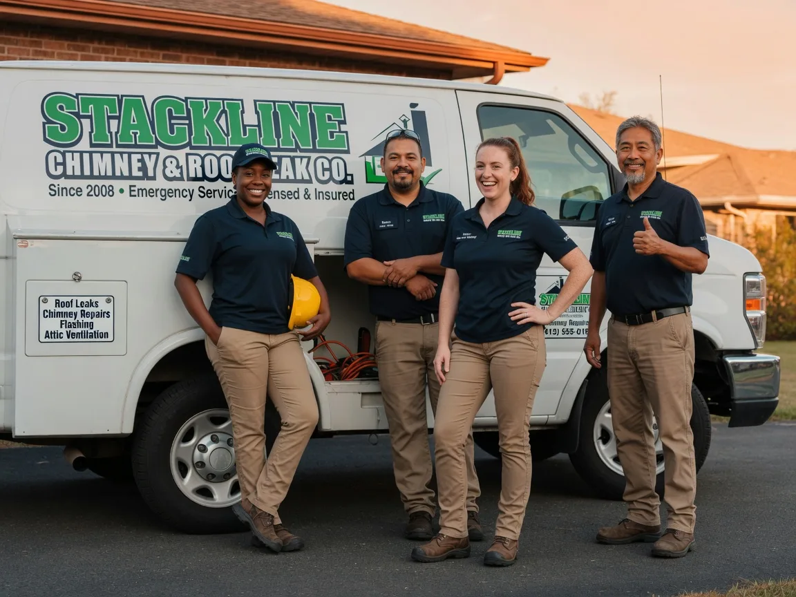 Chimney flashing repair company in Granby, VT